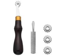 Ensemble d'entretoises pour cuir, accessoires de maroquinerie, kit de et de gaufrage pour cuir | Pour cordonniers, fabricants de sacs amateurs, débutants, bricolage, ceinture, portefeuille