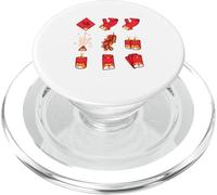 Ensemble d'enveloppes Rouges Porte-Bonheur pour Le Nouvel an Chinois Traditionnel PopSockets PopGrip pour MagSafe