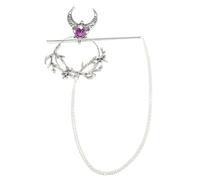 Ensemble d'épingles à cheveux de sorcière unique et élégante avec épingle à cheveux inspirée de sorcière magique pour les rassemblements