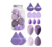 Ensemble d'éponge de mélanges de maquillage - ensemble de beauté léger du mélangeur | Outils de maquillage pour le visage portable Sponge pour le mélange de la crème de fondation