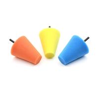Ensemble d'éponges à polir coniques, 3 pièces pour perceuse (50)