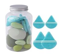 Ensemble D'éponges De Maquillage | Petites Éponges De Maquillage | Éponge De Maquillage Douce | Éponge De Beauté Powder Puff Utilisation Humide Et Sèche | Éponge Liquide Et Poudre Longue Durée Pour Fe