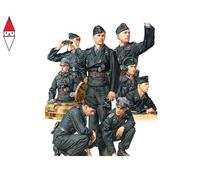Tamiya Set d'équipage militaire 1/35 – Tankistes Wehrmacht – 300035354