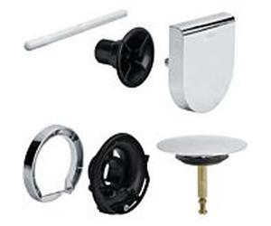 Ensemble d'équipement Bette Plus 5 B624-901 avec entrée, chromé