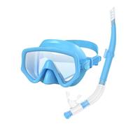 Ensemble d'équipement de plongée pliable avec tuba en silicone étanche pour lunettes de plongée sous-marines