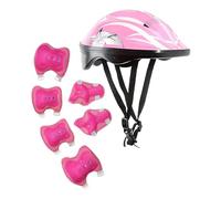 Ensemble d'équipement de Protection Complet pour , Casque et Coussinets pour , genouillères, coudières, protège-Poignets et Casques de Skateboard réglables pour Scooter, Cyclisme