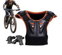 Ensemble D'équipement De Protection pour - Coussinets en Maille À Flux d'air 3D, Protection De Patinage, Bouclier De Cyclisme, avec Sangles Réglables | pour Garçons Filles Sports D'intérieur