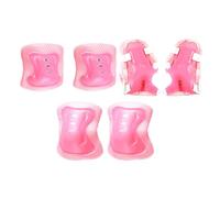 Ensemble d'équipement de protection pour pour patins à roulettes, genouillères et coudières pour jeunes, Ensemble de protège-genoux, coudes et poignets pour , Kit de genouillères, coudières et poignet