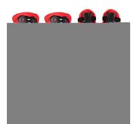 Ensemble d'équipement de protection pour pour patins à roulettes, genouillères et coudières pour jeunes,Ensemble de protège-genoux, coudes et poignets pour | Kit d'équipement de protection respirant e