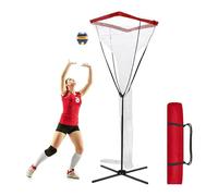 Ensemble d'équipement d'entraînement de volley-ball, filet cible portable réglable pour servir, piquer, pratiquer la mise en place, utilisation en intérieur et en extérieur