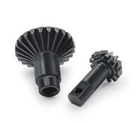 Ensemble d'équipement d'essieu différentiel arrière Avant en Acier 22T 12T 12T 24T 26T 12T Pièces de Mise à Niveau compatibles avec 1 modèle de Voiture RC Crawler à l'échelle(24T and 12T)
