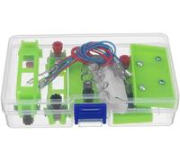Ensemble d'équipement d'expérimentation de petite ampoule - Série et kit de circuit parallèle avec support de lampe, boîtier de batterie et base de douille pour l'éducation physique