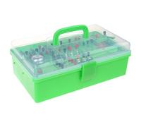 Ensemble d'équipement d'expérimentation de physique pour laboratoires de physique, kits de principes de découverte de l'électricité de base pour la physique scolaire