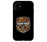 Ensemble d'esprit Artisanal Wood Shop pour Les Travailleurs du Bois Coque pour iPhone 11