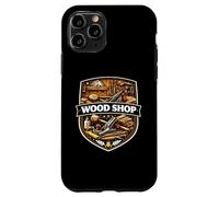 Ensemble d'esprit Artisanal Wood Shop pour Les Travailleurs du Bois Coque pour iPhone 11 Pro