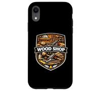 Ensemble d'esprit Artisanal Wood Shop pour Les Travailleurs du Bois Coque pour iPhone XR