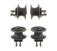 Ensemble D'essieu De Rouleau De Panier Supérieur De Lave-vaisselle | Compatible For LG, Ken-plus