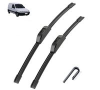Ensemble d'essuie-glaces avant pour Citroën Berlingo MK1 1996-2007 2000 2001 2002 2003 balai d'essuie-glace revêtu 22"21"(Right hand drive)