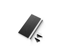 Ensemble D'étagères à Magazines Frêne Noir/Noir