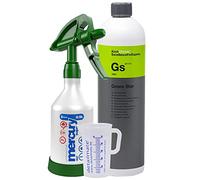 Ensemble detailmate de nettoyant universel Koch Chemie Green Star 1 L avec jauge de mesure de 50 ml, vert