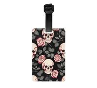 Ensemble d'étiquettes de bagage personnalisées avec sangle pour valises, sacs, kit de golf