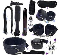 Ensemble D'éTirement En Nylon De 12 PièCes, Ensemble D'Exercice De Chambre à Coucher RéGlable - D6 (Noir)