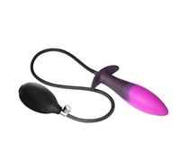 Ensemble D'éTirement En Silicone éLastique Violet Gonflable Avec Base AntidéRapante, Dispositif D'Gonflement IntéGré - D2