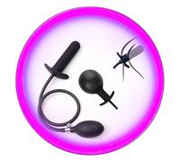 Ensemble D'éTirement En Silicone Gonflable à Rebond éLevé Avec Pompe à Gonflement Noire, Ensemble D'Exercice De Fitness Portable - D10.7