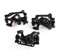 Ensemble d'étrier de frein à disque mécanique en alliage d'aluminium pour roues avant et arrière sur VTT avec compatibilité 160 mm ou 180 mm (F140-160)