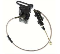 Ensemble d'étriers de frein à disque de maître-cylindre de frein arrière de 15 mm, 2 pièces compatibles avec les pièces de moto automobile pour 125 cc 150 cc Apollo SSR Dirt Pit Bike