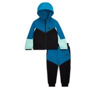 Ensemble deux pièces à zip Nike Tech Fleece pour bébé Noir/Green Abyss 24M