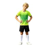 Ensemble Deux pièces de Football pour garçon, imprimé étoiles dégradées, Respirant, idéal pour l'entraînement et Les matchs. Brins de Coton pour Rire