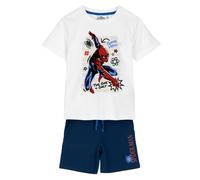 Ensemble Deux Pièces French Terry Spiderman BLANC - 7 Ans | GARÇON CERDà