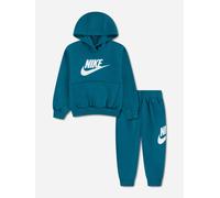 Ensemble Deux Pièces Pour Bébé Sweat À Capuche Et Pantalon Confortable Bleu Canard 12M(74CM)