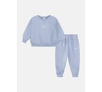 Ensemble deux pièces pour bébé sweat à col rond et pantalon confortable bleu clair 3M(60CM)