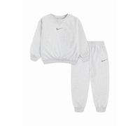 Ensemble Deux Pièces Pour Bébé Sweat À Col Rond Et Pantalon Confortable Gris 3M(60CM)
