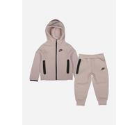 Ensemble Deux Pièces Pour Enfant Sweat À Capuche Et Pantalon Confortable Rose Pâle 5A