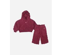 Ensemble deux pièces pour enfant sweat à capuche et pantalon doux fuchsia 18M(81CM)