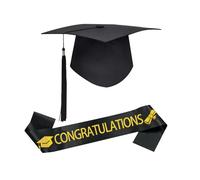 Ensemble Deux PièCes Pour La Remise Des DiplôMes De Licence Chapeau De FêTe Casual Avec BandoulièRe Et Ruban