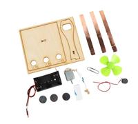 Ensemble D'éventails Scientifiques Éducatifs Créatifs Faits À La Main Pour Assemblage Pratique Et Apprentissage De La Dynamique Du Vent Dans Des Expériences Kits De Physique