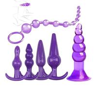 Ensemble D'Exercice De Hanche LéGer De 6 PièCes Pour Hommes Et Femmes, Outil D'Exercice En Silicone Pour AméLiorer La Mobilité - Q (Violet)