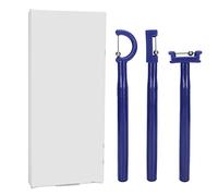 Ensemble d'exercices de pointe de langue 3 pièces, outil de levage de nettoyage d'élévation de latéralisation, ensemble d'entraînement musculaire oral, entraîneur de langue pour