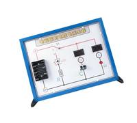 Ensemble d'expérience de condensateur à longue utilisation pour démonstrations en salle de classe, tableau de démonstration de charge et de décharge, tableau de physique compact, outil scientifique