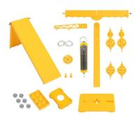 Ensemble d'expériences de mécanique et de friction avec poulie et accessoires pour salle de classe Principes de mécanique Accessoires pédagogiques Principes mécaniques Éducation