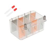 Ensemble d'expériences de production d'énergie de batterie d'eau salée pour enfants et étudiants comprenant les principes de l'électricité