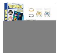 Ensemble d'expérimentation pour les | Kit électronique jouet éducatif | Cartes de vœux lumineuses, bricolage et expériences pratiques | Pour les activités scolaires à la maison, garçons et fil