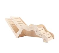 Ensemble d'explorateur de Hamster syrien - Terrier en Bois avec fenêtre panoramique décorative pour aménagement paysager, Creuser, Cacher, Amuser sous Terre