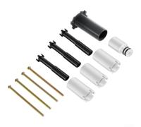 Ensemble d'extension de douche 12 pièces compatible avec SmartControl | Construction légère en PET et alliage, installation sans outil, pour contrôle de douche à trois fonctions et systèmes