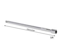 Ensemble d'extension de tournevis court de 3/8" - Adaptateur à douille à cliquet - Extension C - Petit tournevis
