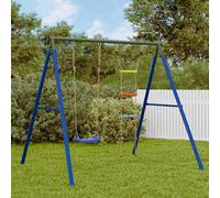 Vidaxl Jeu D'extérieur Avec Balançoire, Trapèze Et Balançoire Nid